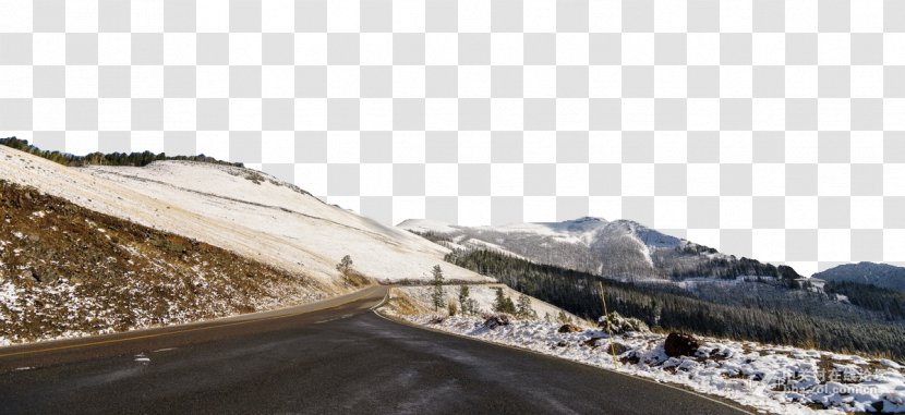 Yellowstone Caldera National Park - Glacial Landform - After Snow Transparent PNG