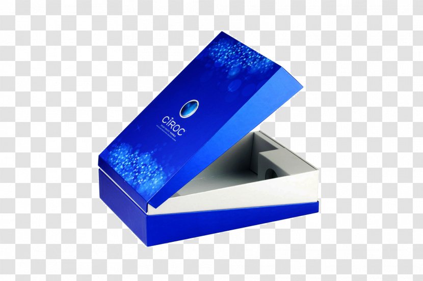 Color Printing Blue Box - Technology Transparent PNG