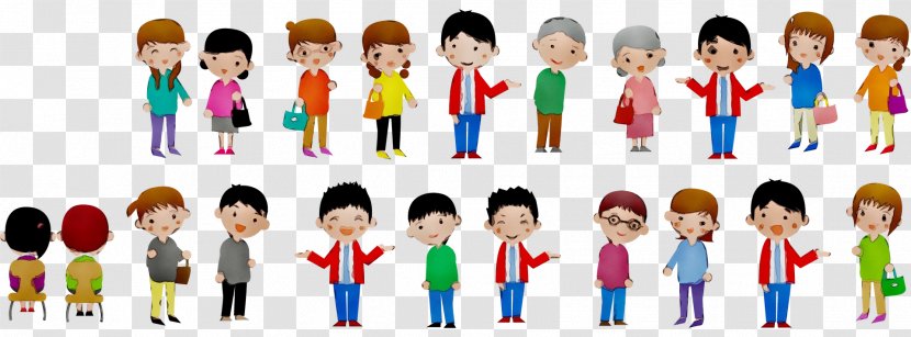 Group Of People Background - Wet Ink - Education Play Transparent PNG