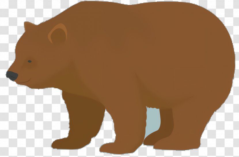 Bear Cartoon - Animal - Fur Wildlife Transparent PNG