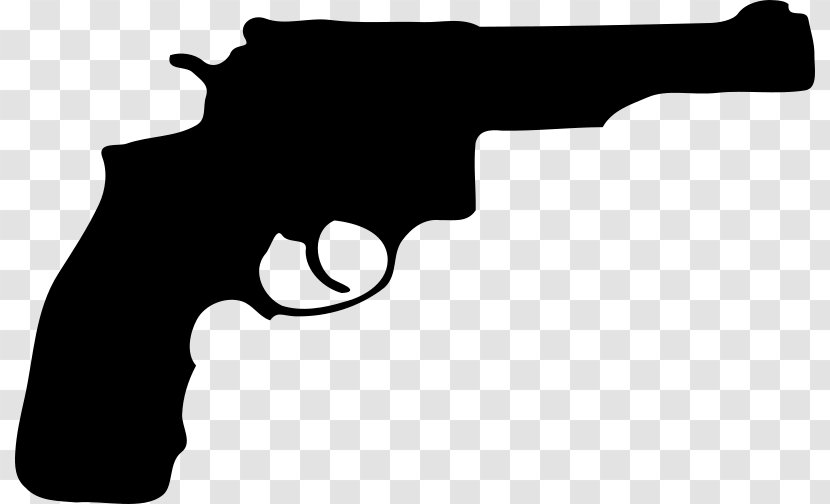 Pistol Firearm Handgun Revolver - Bullet Transparent PNG