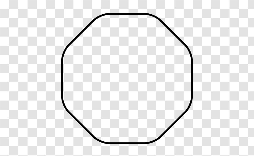 Decagon Circle Regular Polygon Geometry Two-dimensional Space - Hexagon Transparent PNG