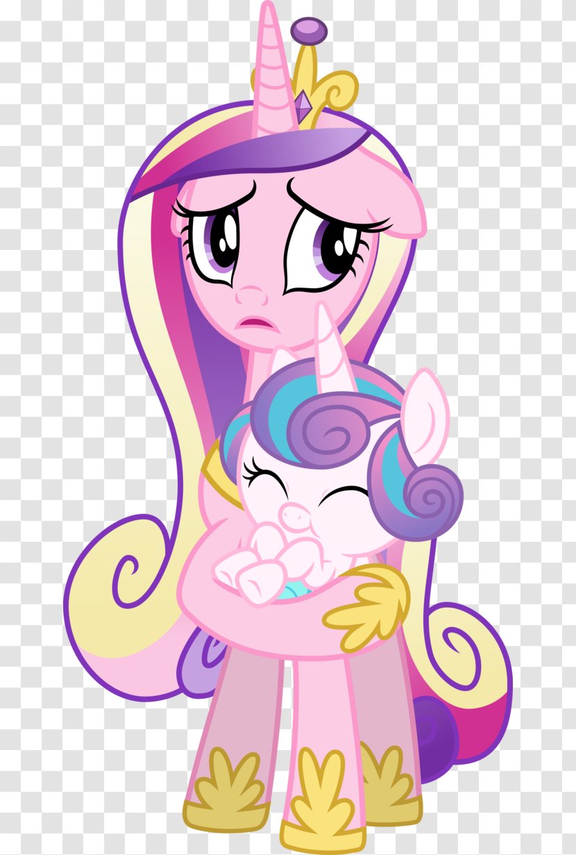 Princess Cadance Pony Celestia Twilight Sparkle Rarity - Cartoon - Baby Vector Transparent PNG