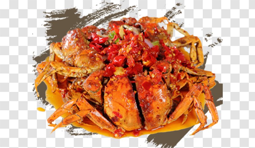 Yangcheng Lake Crab Seafood Pungency - Crabs Transparent PNG