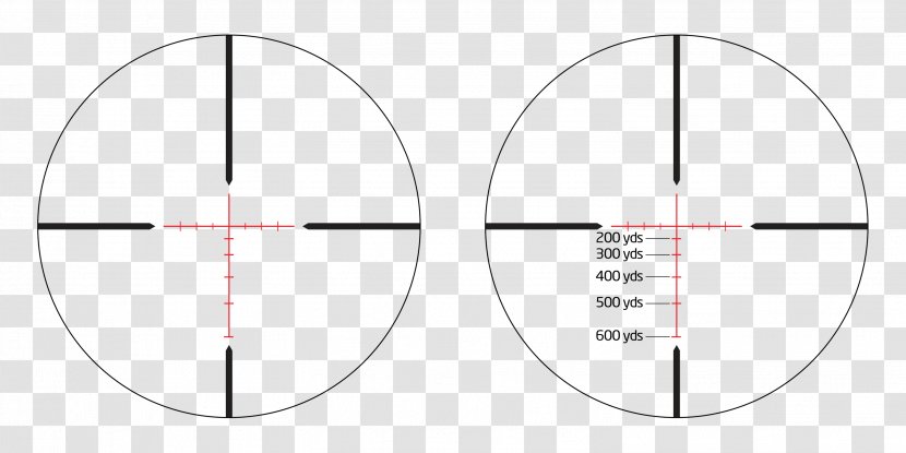 Reticle Optical Coating Optics Telescopic Sight Light - Cartoon Transparent PNG