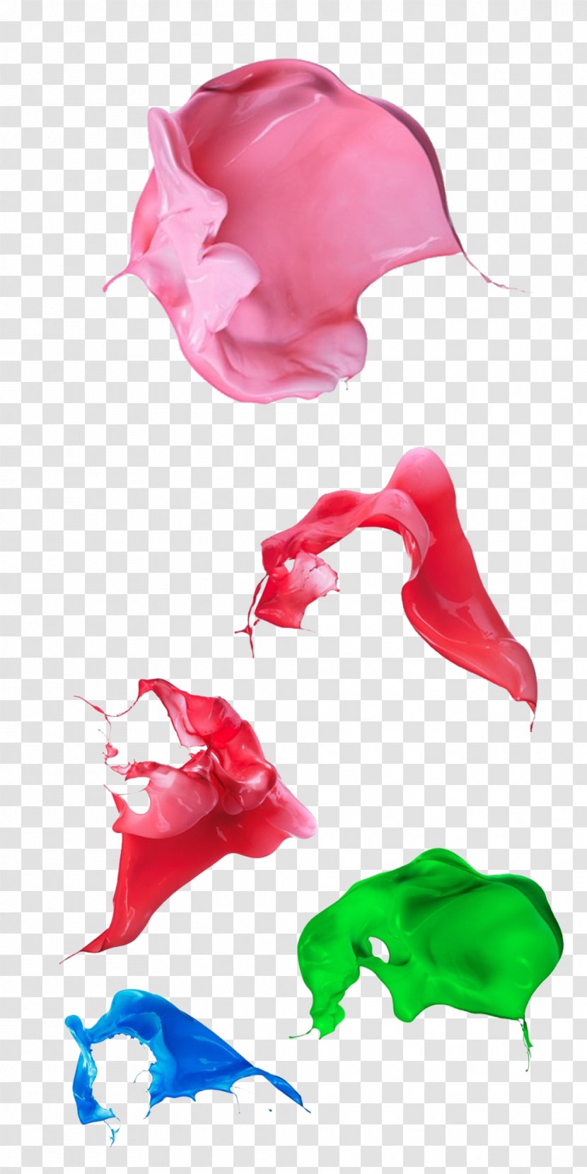 Spray Paint - Silhouette - Flower Transparent PNG