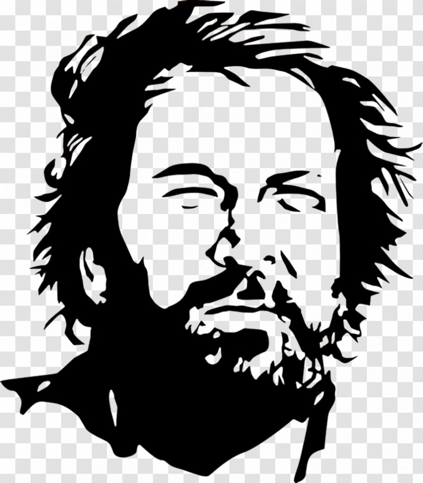 T-shirt Silhouette Stencil - Fictional Character - Bud Spencer Transparent PNG