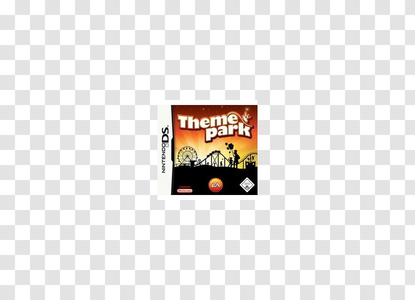 Theme Park Nintendo DS Logo Text Font - Video Game Transparent PNG