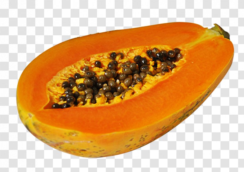 Papaya Protease Eating Apparato Digerente Homocysteine - Enzyme - Half Of The Transparent PNG