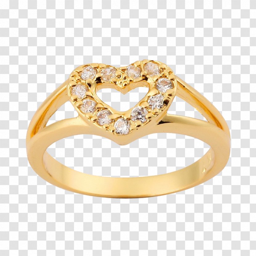 Earring Jewellery Wedding Ring Engagement - Solitaire - Gold Rings Picture Transparent PNG