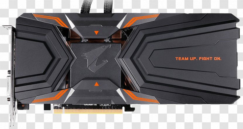 Graphics Cards & Video Adapters NVIDIA AORUS GeForce GTX 1080 Ti Waterforce WB Xtreme Edition 11G 英伟达精视GTX - Brand - Nvidia Aorus Geforce Gtx 11g Transparent PNG