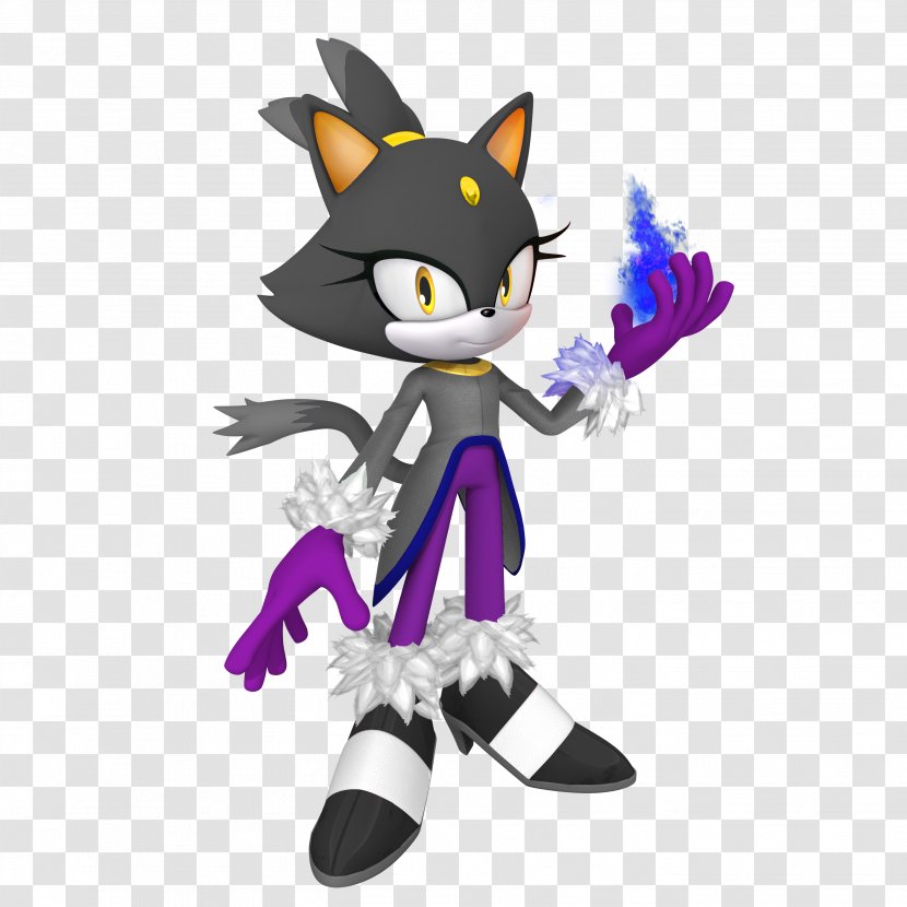 Blaze The Cat Sonic Dash Mania Wikia - Figurine Transparent PNG