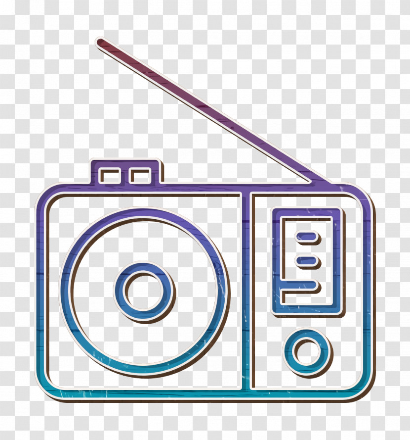 Radio Antenna Icon Household Appliances Icon Radio Icon Transparent PNG