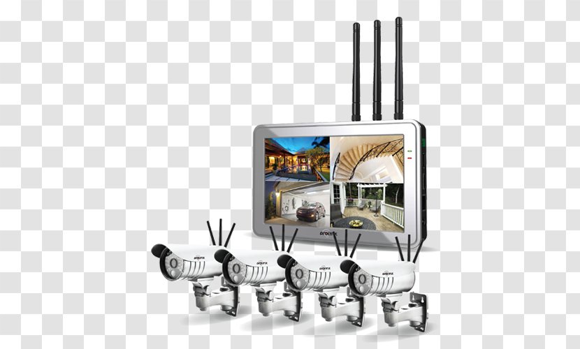 Prolynx Product Closed-circuit Television Surveillance Security - Dubai - Cctv Camera Dvr Kit Transparent PNG