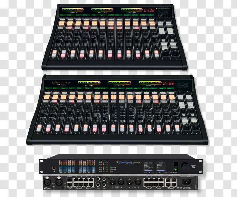 Audio Mixers Digital Wheatstone Bridge Sound Radio - Broadcasting Transparent PNG