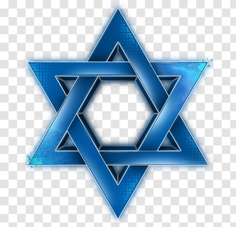 Israel Star Of David Magen Adom Hexagram Symbol - Blue - Judaism Transparent PNG
