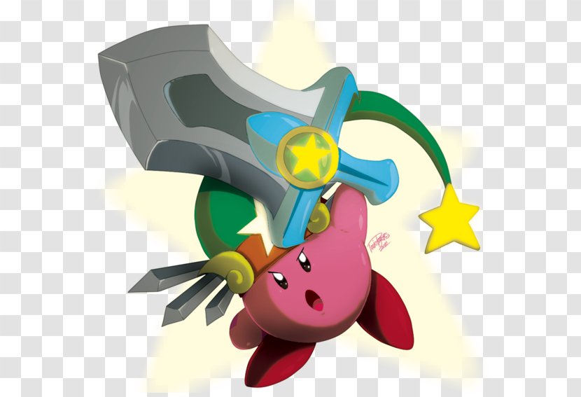 Kirby's Return To Dream Land Adventure Kirby Super Star Ultra And The  Rainbow Curse - Sword Transparent