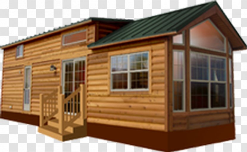 Log Cabin House Park Model Mobile Home Campervans - Campervan Transparent PNG