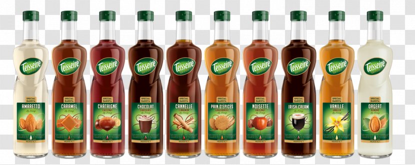 Liqueur Syrup Teisseire Caramel Ingredient - Drink Transparent PNG