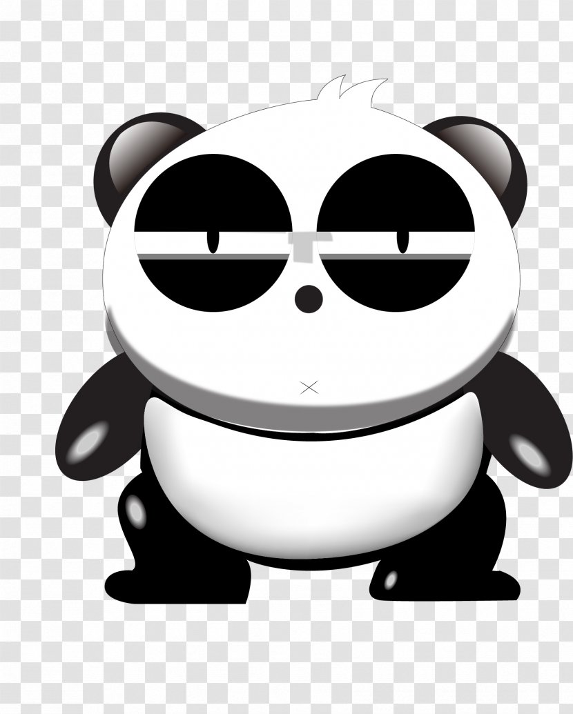 Giant Panda Download Cuteness - Cartoon Transparent PNG