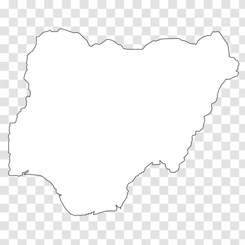 Point Product Design Angle Map - Monochrome - Nigeria Flag Transparent PNG