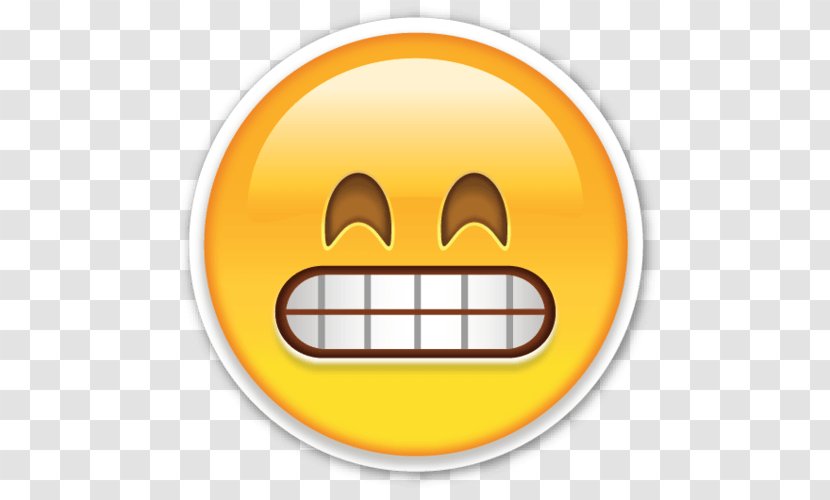Emoji Emoticon Icon - Laughing Face Transparent PNG
