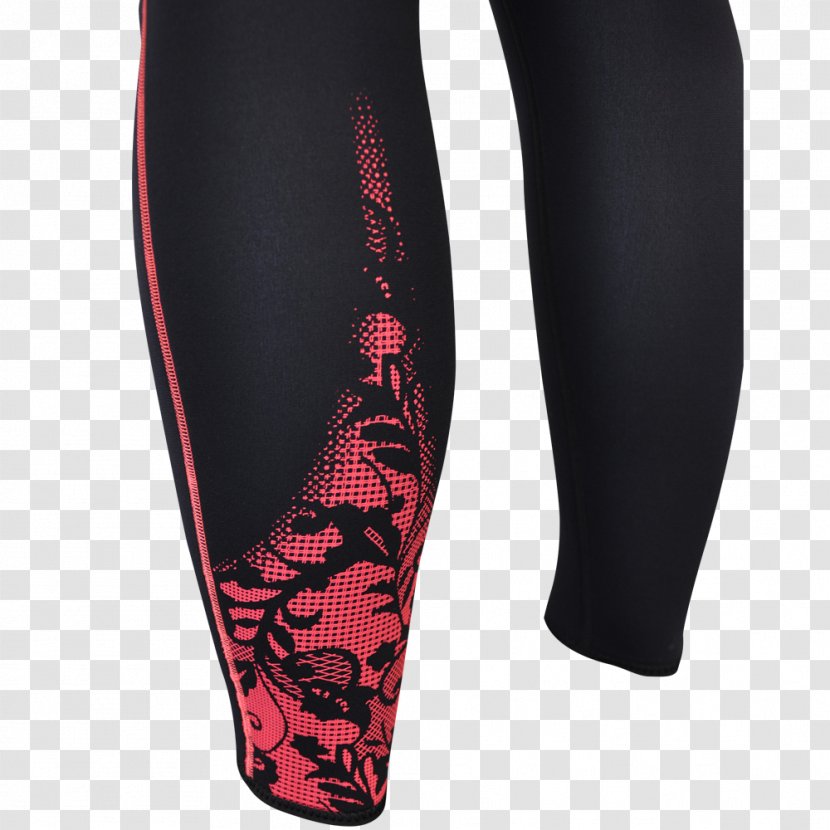 Leggings Aqua Lung/La Spirotechnique Calf Suit - Flower - Coffee Menu Transparent PNG