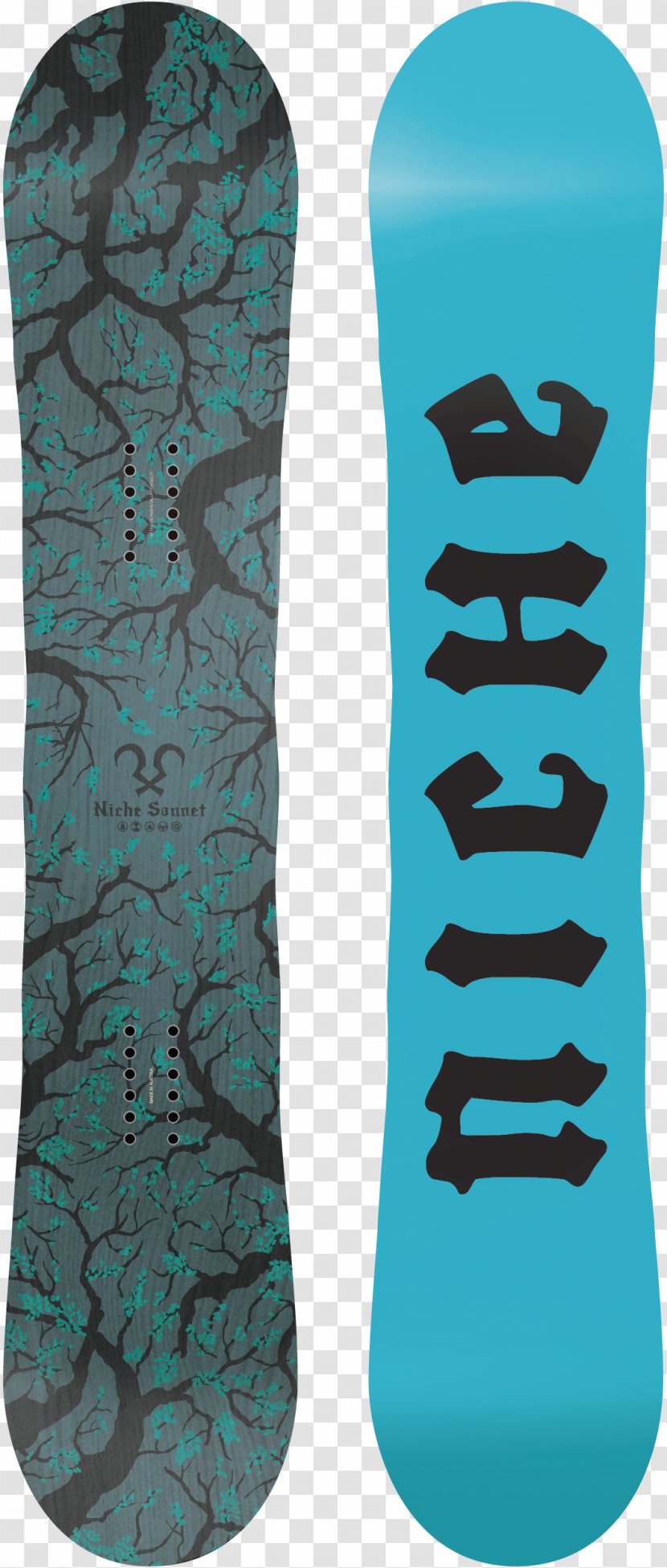 Snowboarding Skiing - Aqua - Snowboard Image Transparent PNG