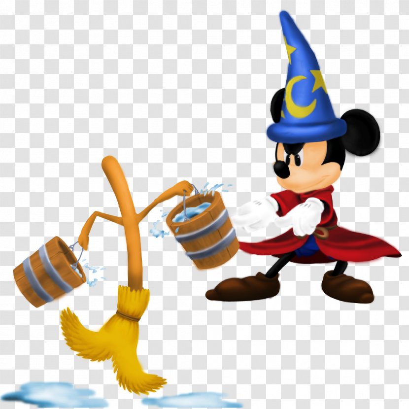 Mickey Mouse The Sorcerer's Apprentice Kingdom Hearts 3D: Dream Drop Distance Epic - Yen Sid Transparent PNG