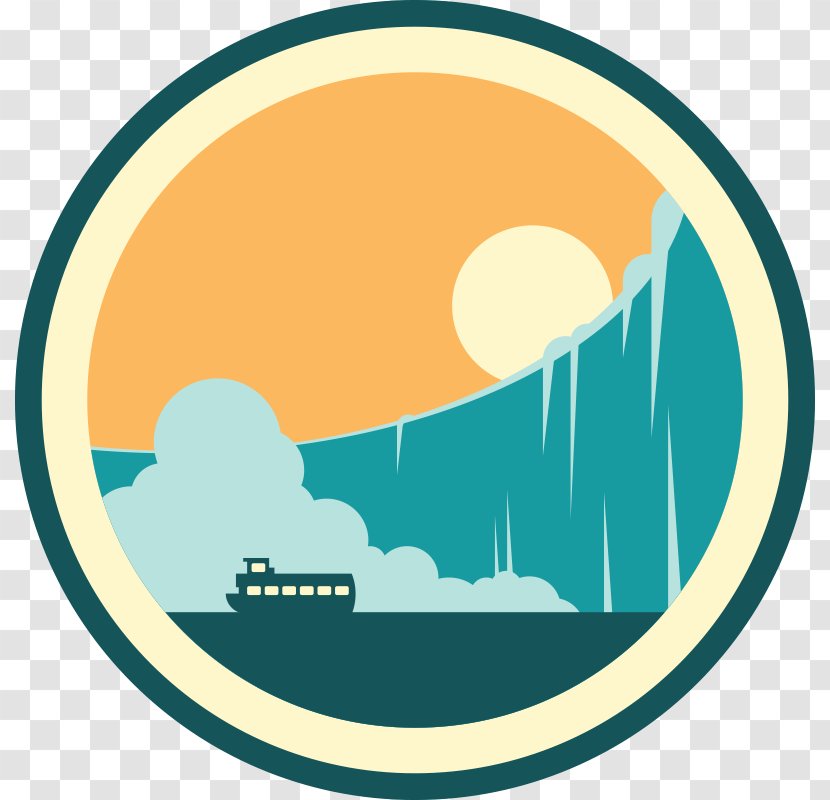 Badge Santa Claus Logo Clip Art - Sled - Niagara Falls Clipart Transparent PNG