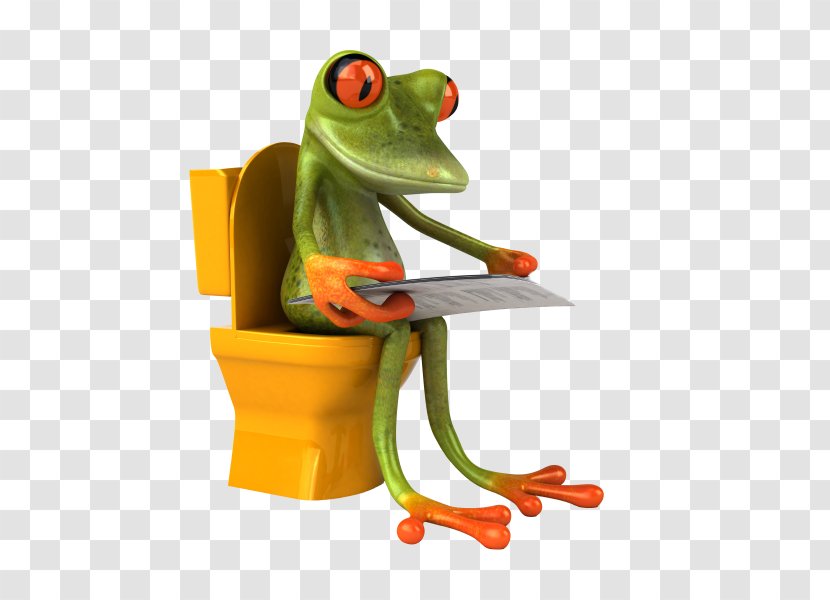 Toilet & Bidet Seats Frog Bathroom Paper - Mural Transparent PNG