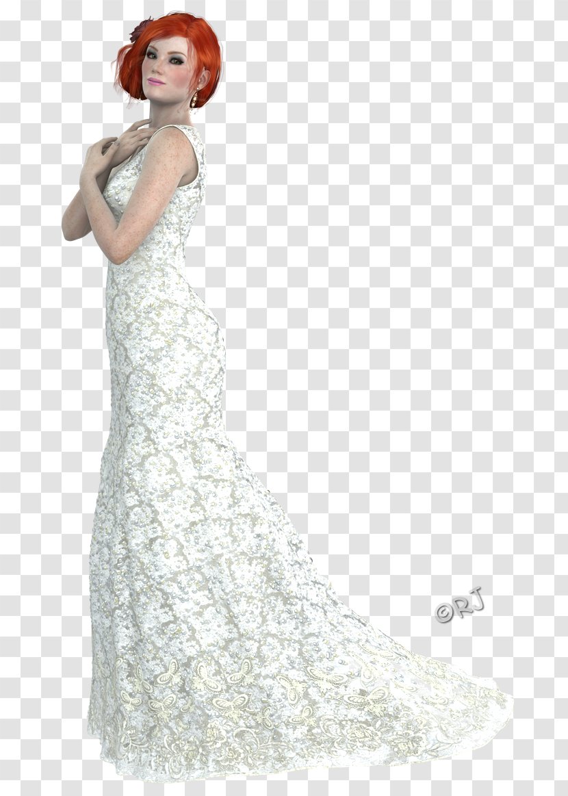 Wedding Dress Party Cocktail - Heart Transparent PNG