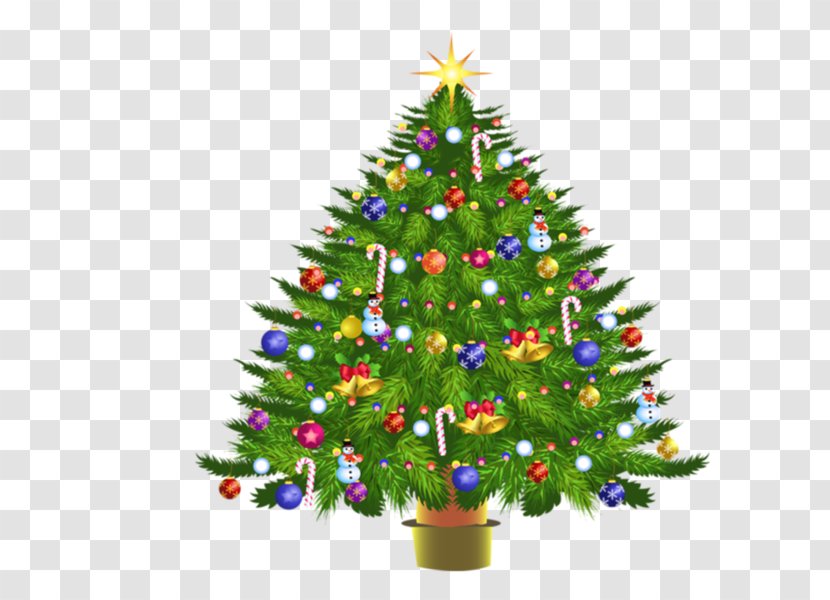 Christmas Tree Ornament Decoration New Year - Lights Transparent PNG