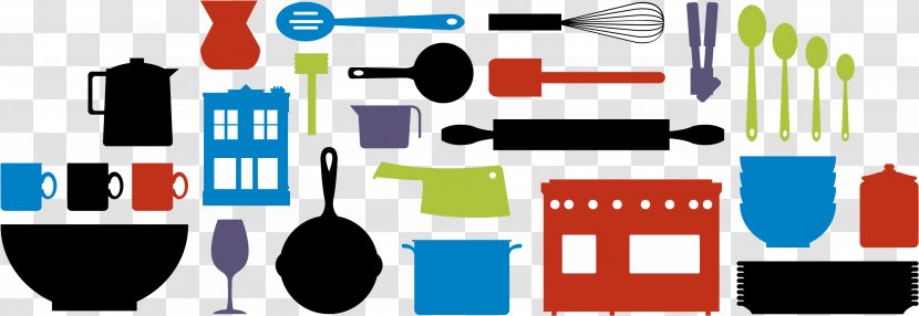 Kitchen Cartoon - Drawing - Diagram Cooking Transparent PNG
