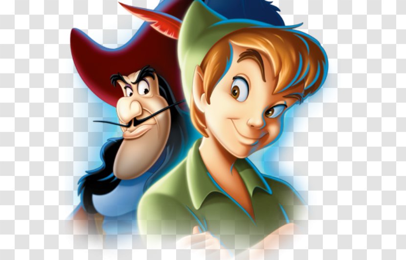 Peter Pan And Wendy Darling Captain Hook Smee - Peterpan Transparent PNG