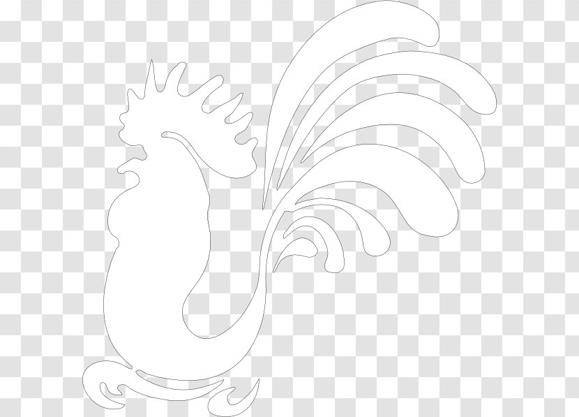 Visual Arts Drawing Line Art - Rooster Transparent PNG