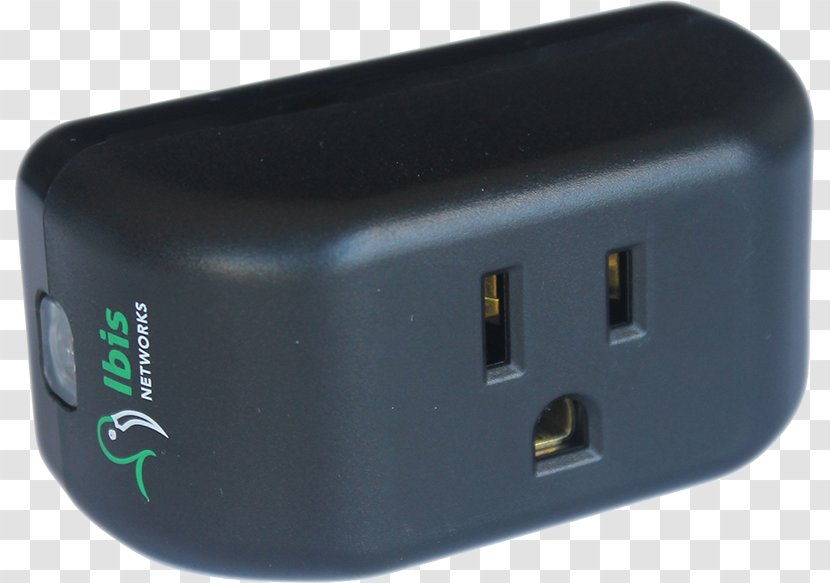 Adapter Ibis Networks AC Power Plugs And Sockets Data Network Socket - Electronics - Electronic Device Transparent PNG