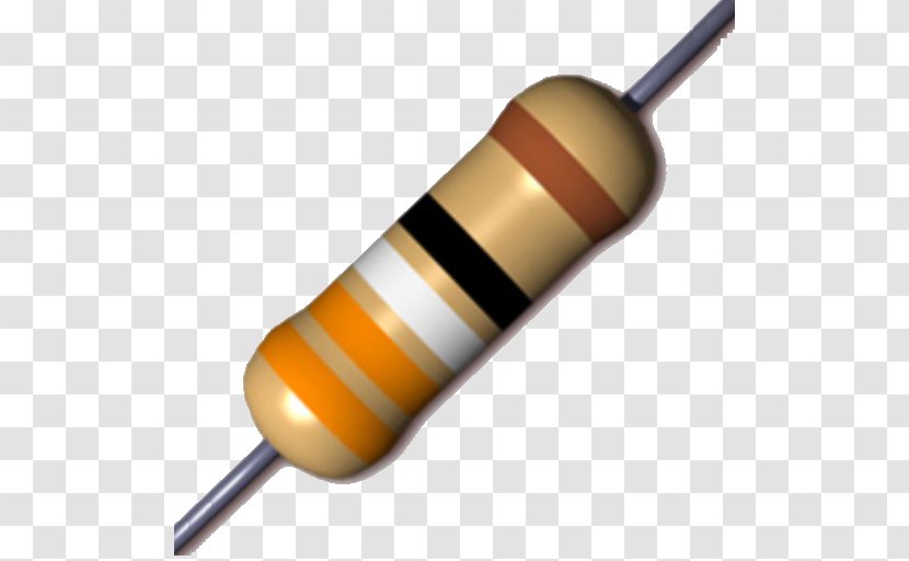 Resistor Ohm Electronic Color Code Electricity - Android Transparent PNG