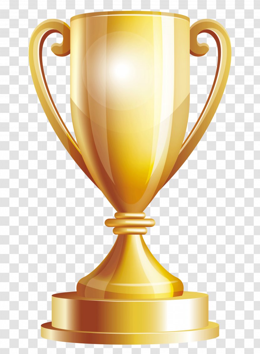 Vector Graphics Stock Photography Royalty-free Illustration Clip Art - Yellow - Trophy Transparent PNG