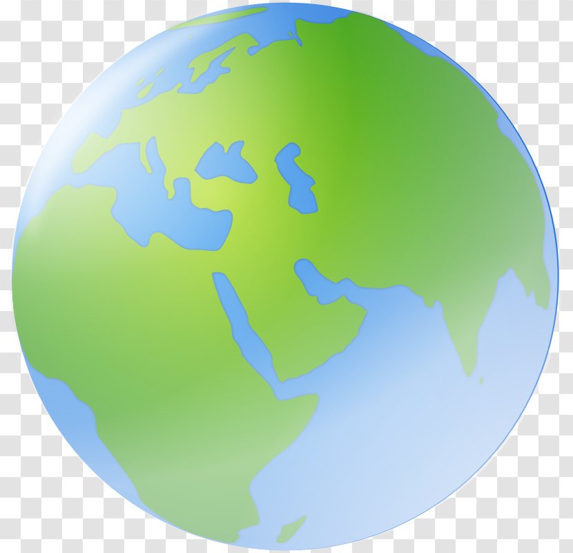 Earth Globe Sphere Sky - Green - World Art Transparent PNG