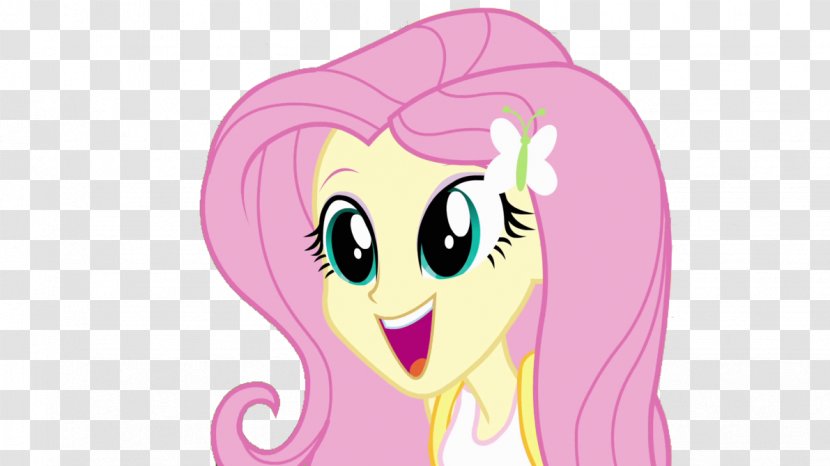 Fluttershy Eye Pinkie Pie Horse My Little Pony - Tree - Rainbow Transparent PNG