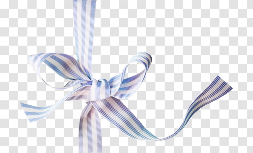 Blue Ribbon Bow - Gratis Transparent PNG