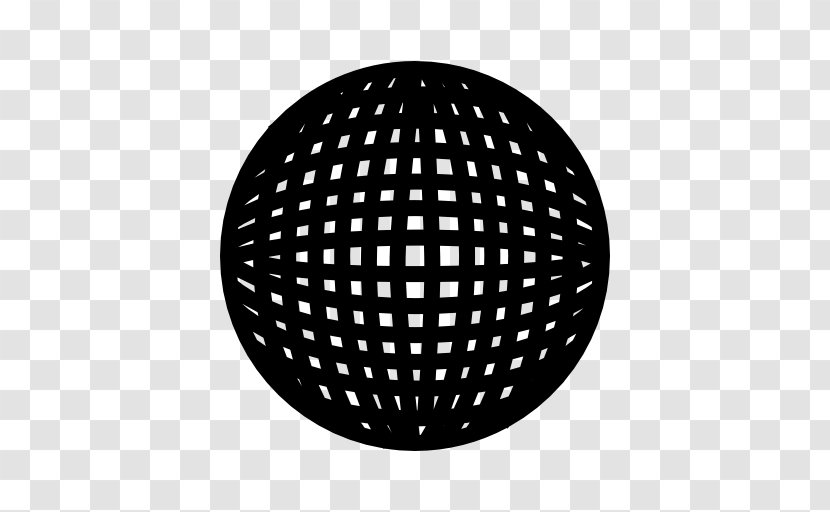 Geometry Geometric Shape Circle Industry - Black - Globe Icon Transparent PNG