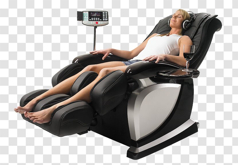 Massage Chair Recliner Furniture - Comfort Transparent PNG