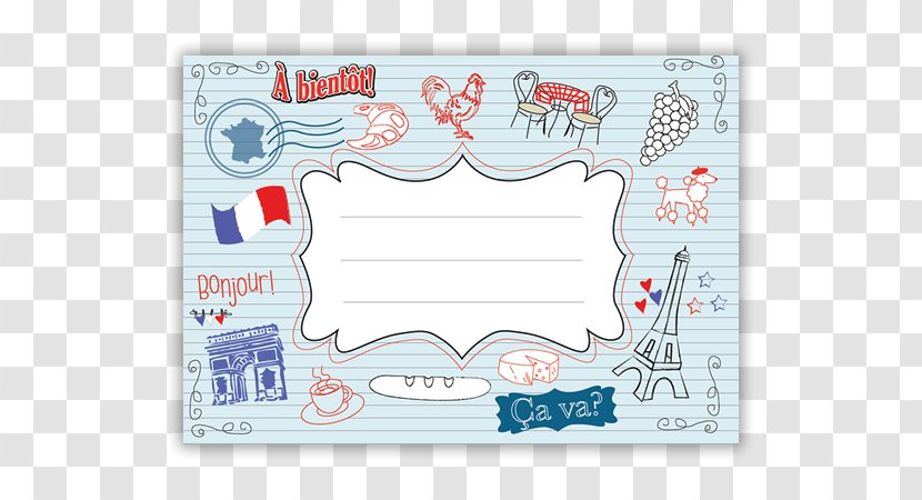 Paper Exercise Book Label Sticker - Rectangle Transparent PNG