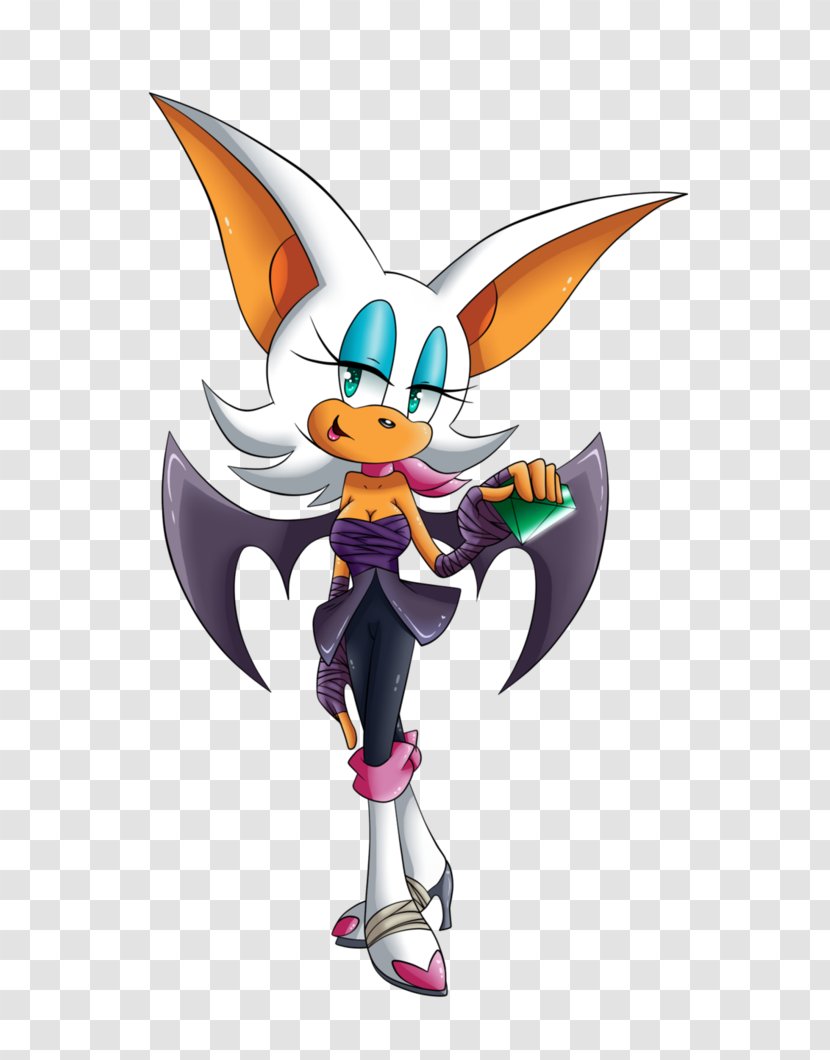 Rouge The Bat Sonic Hedgehog Shadow Amy Rose Heroes Transparent PNG