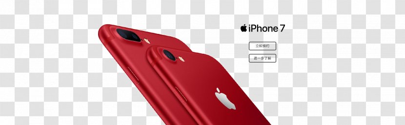 IPhone 7 Plus Smartphone SE Red Apple - Iphone Transparent PNG