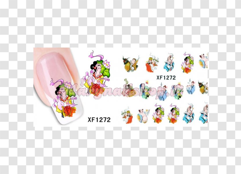 Finger Font - Sticker Geisha Transparent PNG