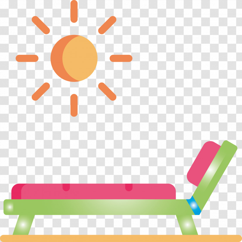 Beach Chair Summer Transparent PNG