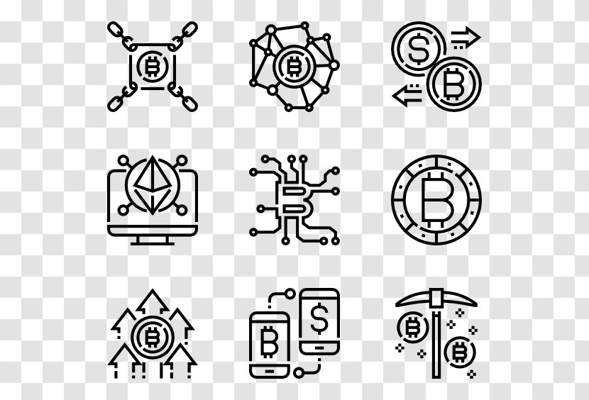Icon Design Clip Art - Symmetry - Crypto Currency Transparent PNG